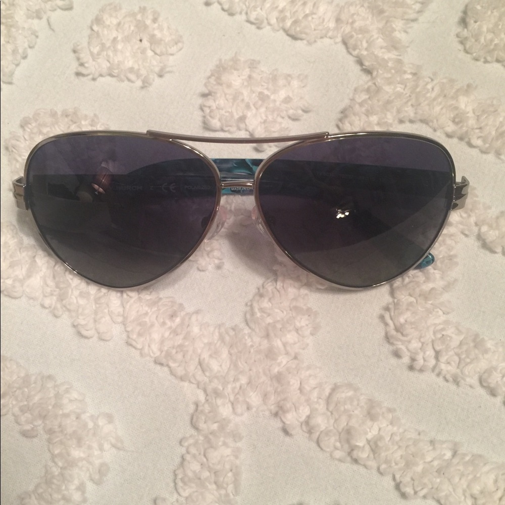 Tory Burch Women’s Aviators Silver Metal Frames